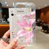 Lily Flower Pattern Phone Case For Samsung Galaxy S26 Ultra S25 S24 S23 S22 Plus S21 FE A14 A35 A55 A54 5G Soft Clear Cover