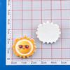 Resin Accessories: Cartoon Sun, Mushroom House for DIY Hair Clips, Crocs, Shoe Laces, Phone Cases