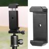 1Pcs Aluminum Alloy Mobile Phone Clip Holder Extendable Phone Clip Bracket Stand