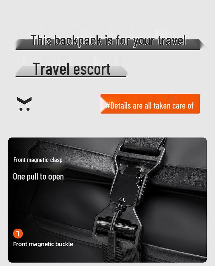 Stylový pánský cestovní batoh 2025: Lehký, ležérní a ideální pro vysokou školu a počítače