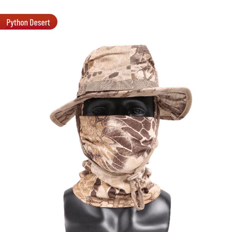 Desert Camo Balaclava Boonie Hat Set