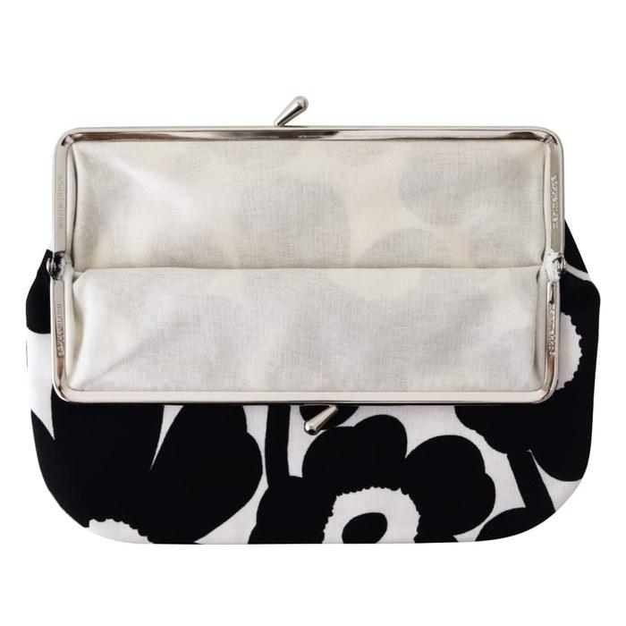 Marimekko Puolikas Kukkaro Mini Unikko Coin Purse Women's 52_1_52229291497 F Black/White