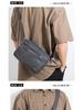 Japanese Minimalist Men's Casual Crossbody Bag - Oxford Cloth Shoulder Bag in Workwear Style