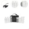 Camping Spice Set Travel Holder Hiking Spices for Outdoor BBQ - Green