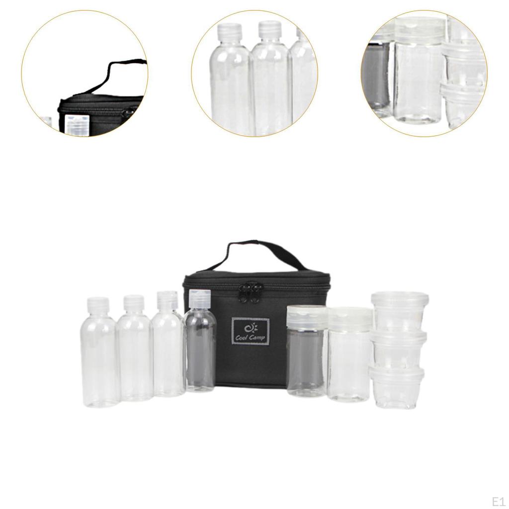 Camping Spice Set Travel Holder Hiking Spices for Outdoor BBQ - Green