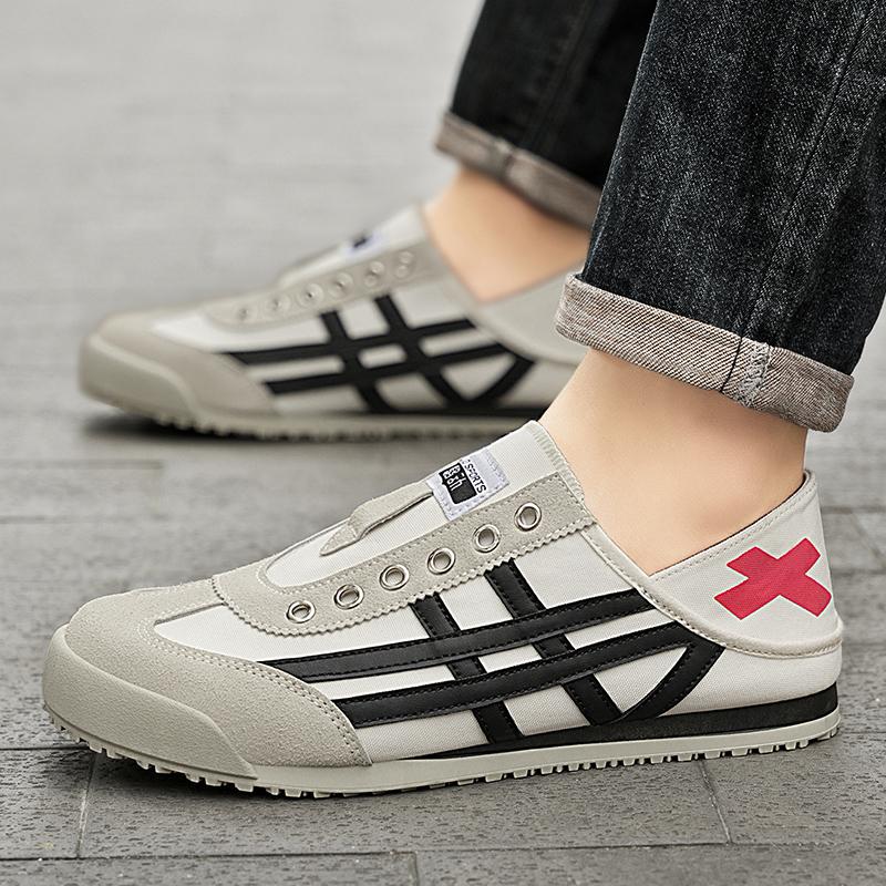 Fashion Men Casual Shoes Lightweight Cloth Sneakers Outdoor Running Comfortable Walking Sport Shoes Breathable Jogging Shoes
