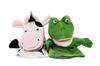 Naissant Nasissant Puppets, Frog and Cow, Set of 2