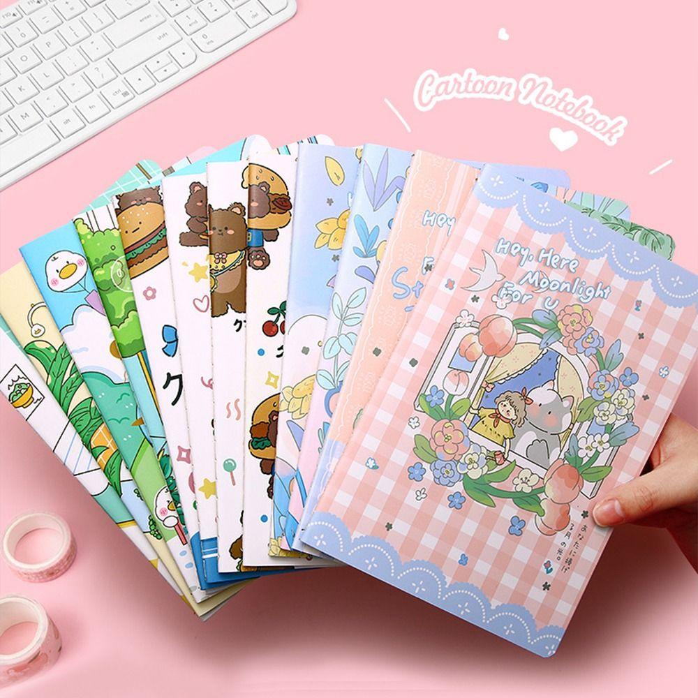 

Taking Notes Writing Notepad Writing Diary Book Cartoon A5 Notebook Stationery
