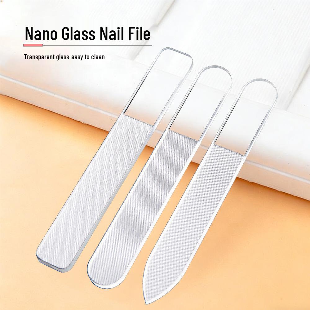 Nano Glass Portable Nail File - Long Strip Manicure Tool