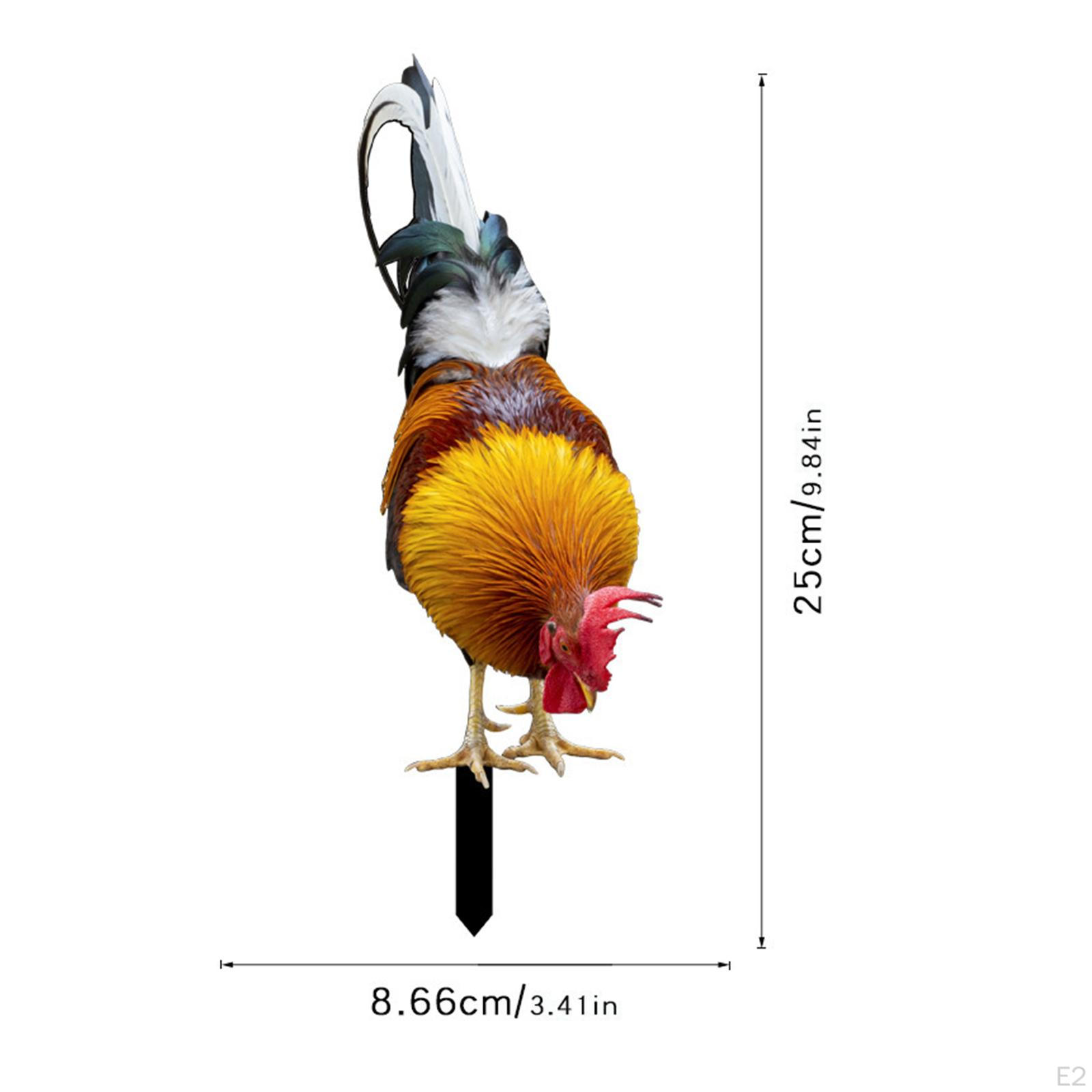 Колья статуи куриного животного — фото 3