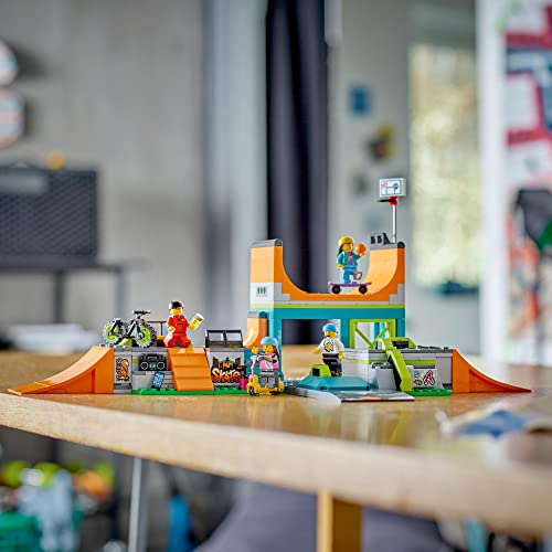 LEGO City Skate Park 60364, a Toy Block Gift for City Building, for Boys and Girls Ages 6 and Up