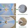 Corrosion Resistant Heavy Duty Drain Jetter Nozzle for High Pressure Washers 4000PSI Capable Lightweight Ergonomic Design