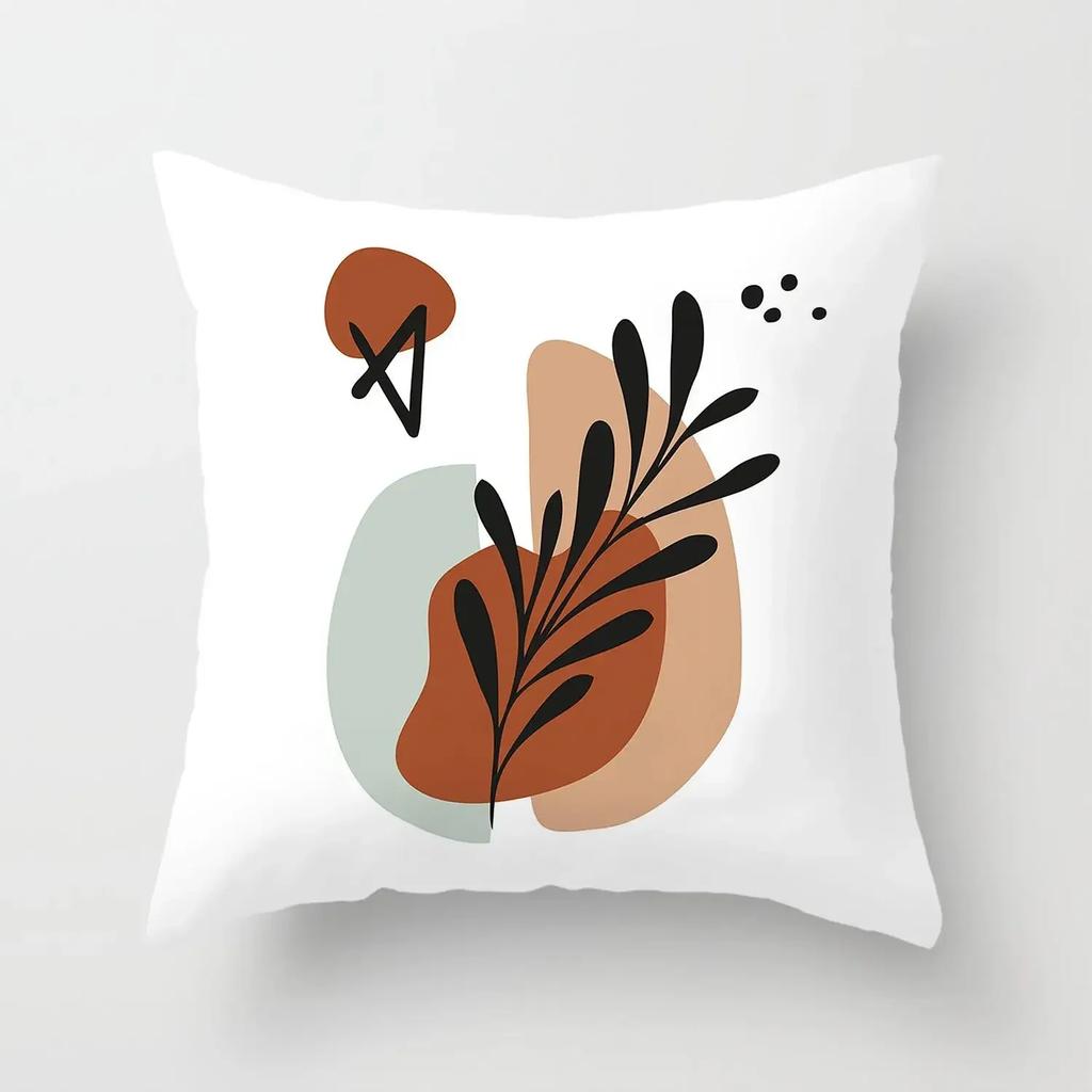 Home Sofa Chair Decor Pillowcase Modern Abstract Painting Pillowcase Geometric Cushion Cover