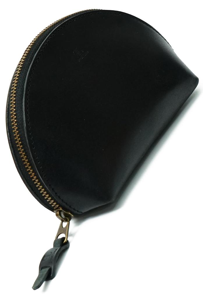 Sumi Made in Japan Tochigi Leather Makeup Travel Cosmetic Large Waterproof Cosmetic Bag for Men and Genuine Cowhide Popular Premium Vegetable Tanned