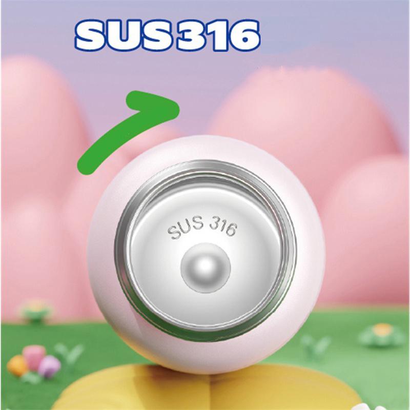 400ML Anime Crayon Shin-Chan Thermos Cup Stainless Steel Vacuum Flask Cartoon Doll Kids Water Bottle Tumbler Gifts Cup for Kids