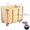 Stainless Steel Multi-Functional Hand Push Cleaning Cart for Hotel Guest Room  Home Organizer