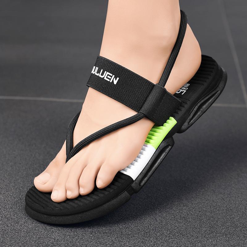 Letní pánské sandály T-pásek pantofle ležérní žabky plážové sandály pro muže