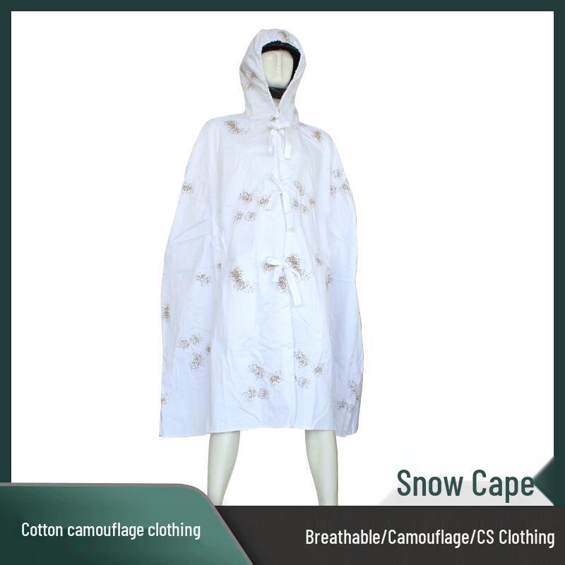 Snow Camouflage Ghillie Suit