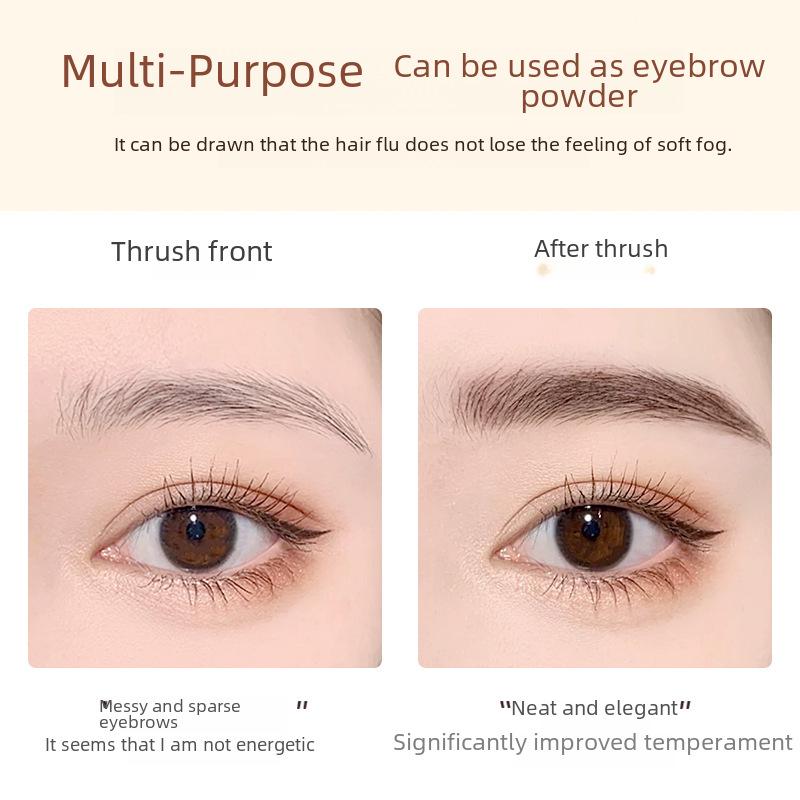 Poudre pour les cheveux et les sourcils Bailaimei - Remplissage du cuir chevelu et de la frange, résistant à l'eau, à la transpiration et au sébum