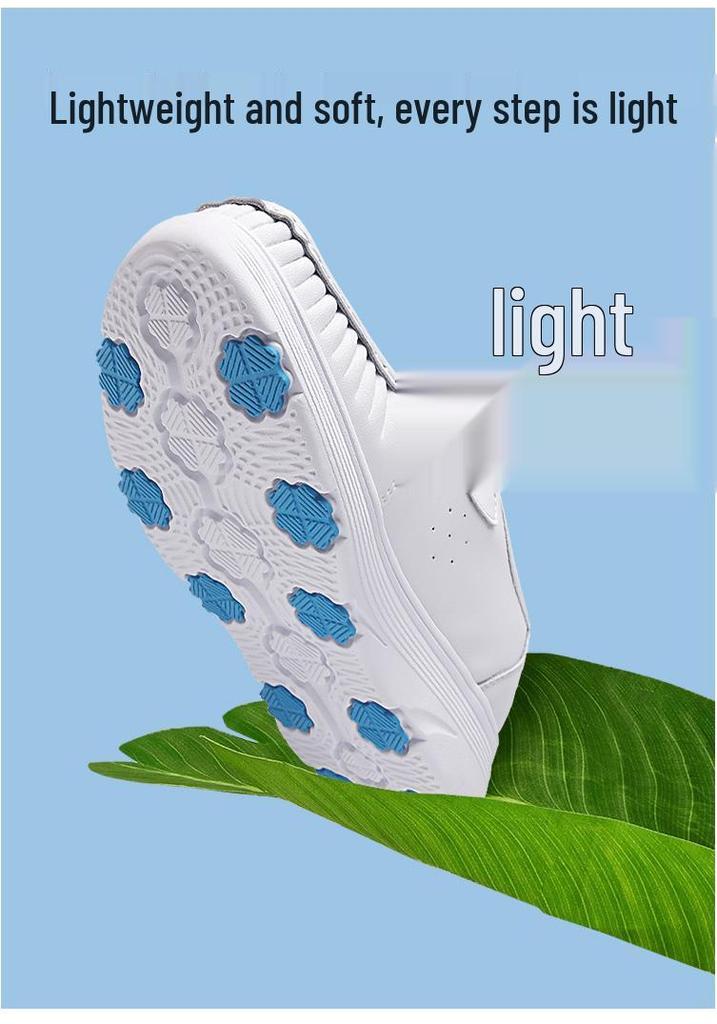 Women's Non-Slip Breathable Nurse Shoes - Soft and Comfortable with Odor-Resistant Thick Sole
