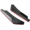 Universal Rear Bumper Canards Splitter Scratch Protector for Hyundai iX45 iX25 I20 Sonata Verna Solaris Elantra Car