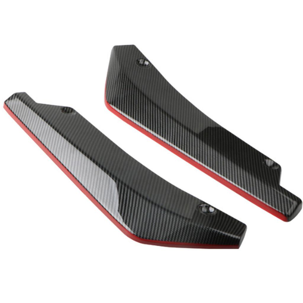 Universal Rear Bumper Canards Splitter Scratch Protector for Hyundai iX45 iX25 I20 Sonata Verna Solaris Elantra Car