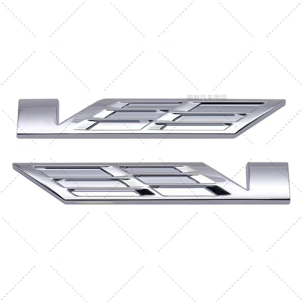 Side or trunk Metal Emblem Car Sticker V logo Badge for Cadillac ATS SRX SRX4 ATSL CT4 CT5 CT6 XT4 XT5 XT6 CTS Accessories