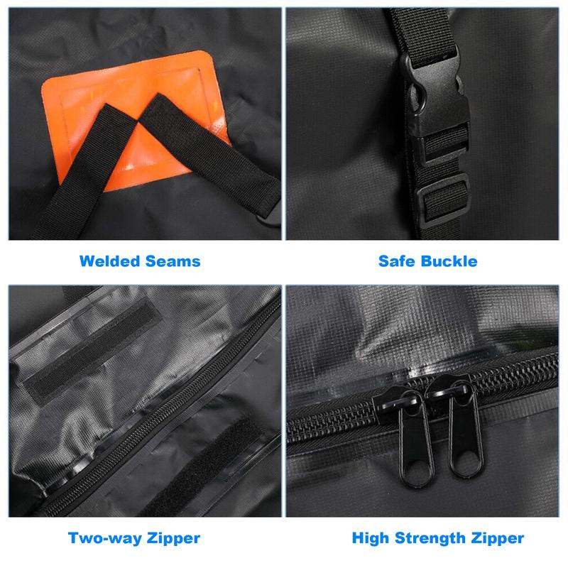 420D Waterproof Cargo Bag Car Roof Cargo Carrier Universal Luggage Bag Storage Cube Bag for Travel Camping Rooftop Cargo Bag