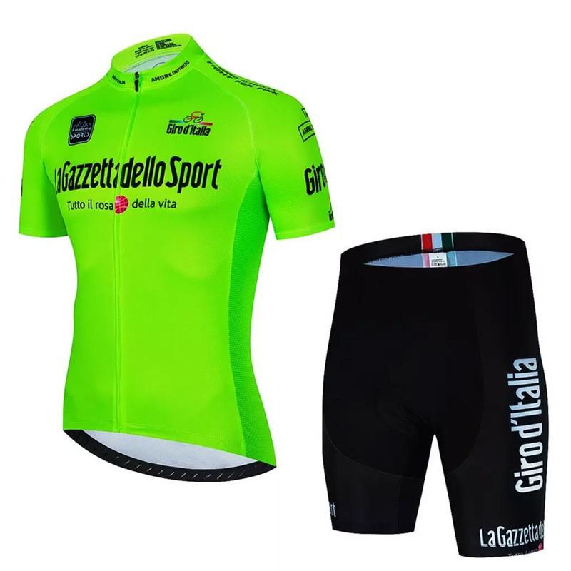 Unisex Quick-Dry Cycling Jersey Set Short Sleeve Mountain Road Bike Apparel Outdoor Riding Gear