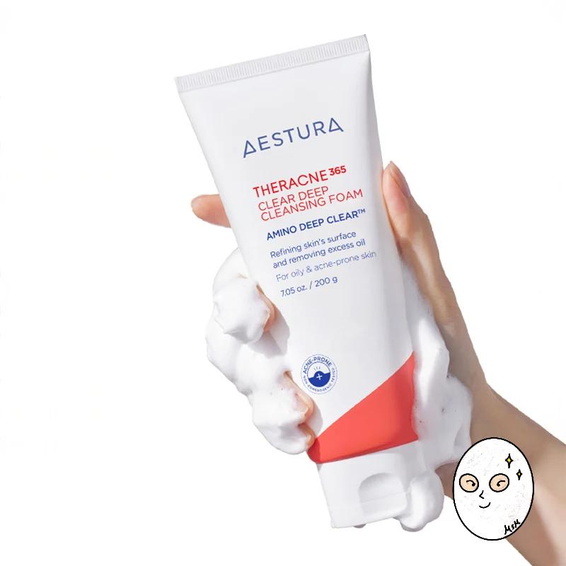 AESTURA Theracne 365 Clear Deep Cleansing Foam 200g