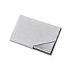 Custom Stainless Steel and PU Business Card Holder with Logo