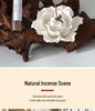 Handmade Ceramic Flower Incense Holder - Chinese Aromatherapy Diffuser Souvenir