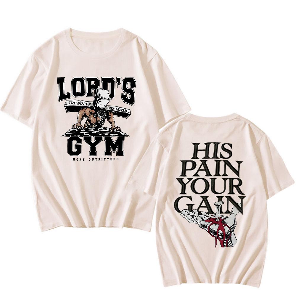 

2026 Summer HighQuality 100 Pure Cotton Mens ShortSleeved Outdoor Fitness Sports Breathable Mens TShirt S