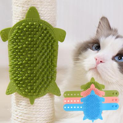 Cantinho Auto-higienizador para Gatos Escova para Coçar Rosto e Corpo de Gato Perna de Mesa Pente Auto-massagem para Gatinhos e Gatos de Pelo Longo e Curto de Interior