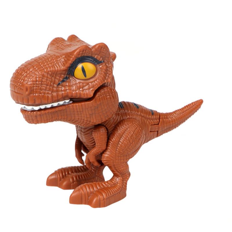 Kniffliges, fingerbeißendes Dinosaurierspielzeug, lebensechte Farben, gemeinsame bewegliche Simulation, Tyrannosaurus Rex-Modell