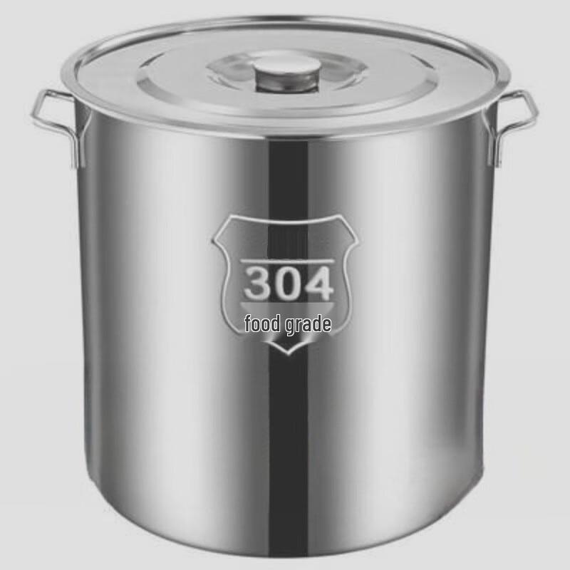 USAN HOME Супница из нержавеющей стали 304, Extra Thick, с крышкой (49л)