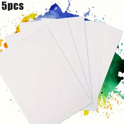 1set/5pcs 8x10inch Canvas Panels, Art Supplies Canvas Panels for Acrylic Paint, Pouring, Oil, Watercolour, Gouache