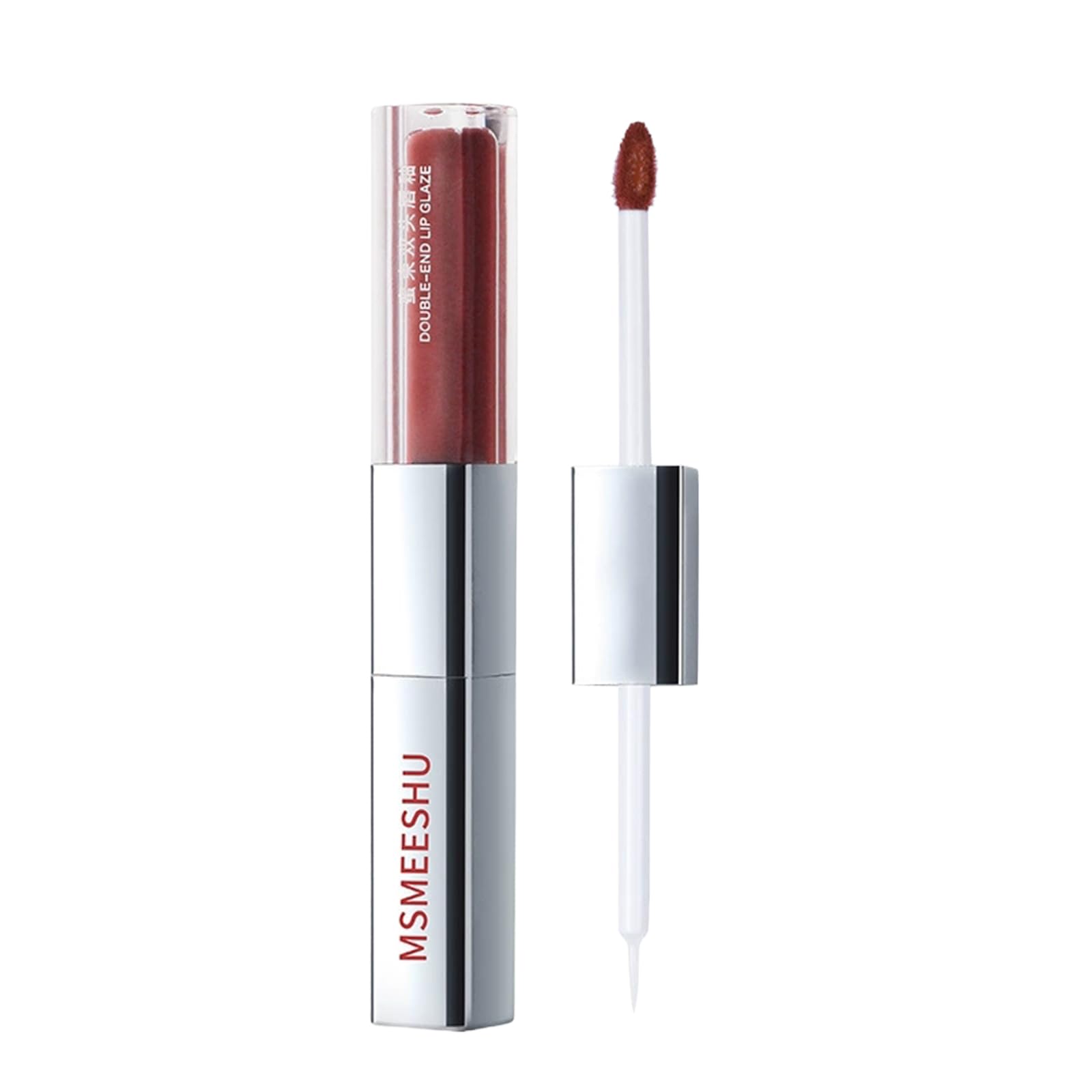 

2-in-1 Dual-Ended Lip Tint: Matte & Glossy Finish, Highly Moisturizing, Long-Lasting Color, Mirror-like Shine, Suitable for Daily Use,
