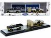 M2 MACHINES 1/64 Auto-Hauler Release 36000-92 1972 Ford F-250 Ranger 4x4 & 1969 Ford Mustang GT 390 (Chase Car)