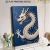 DIY Pearl Diamond Art Painting Kits for Adult and Beginners, Majestic Dragon Sparkling Painting Craft Home Wall Decor Handmade Gift