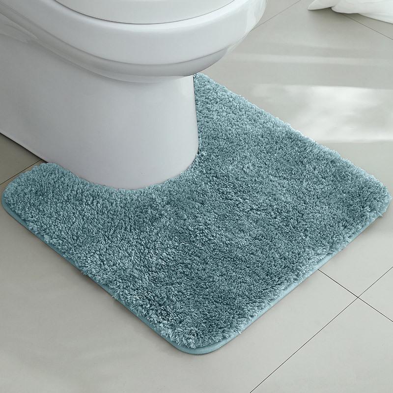 Anti-Slip Absorbent U-Shaped Bathroom Toilet Mat