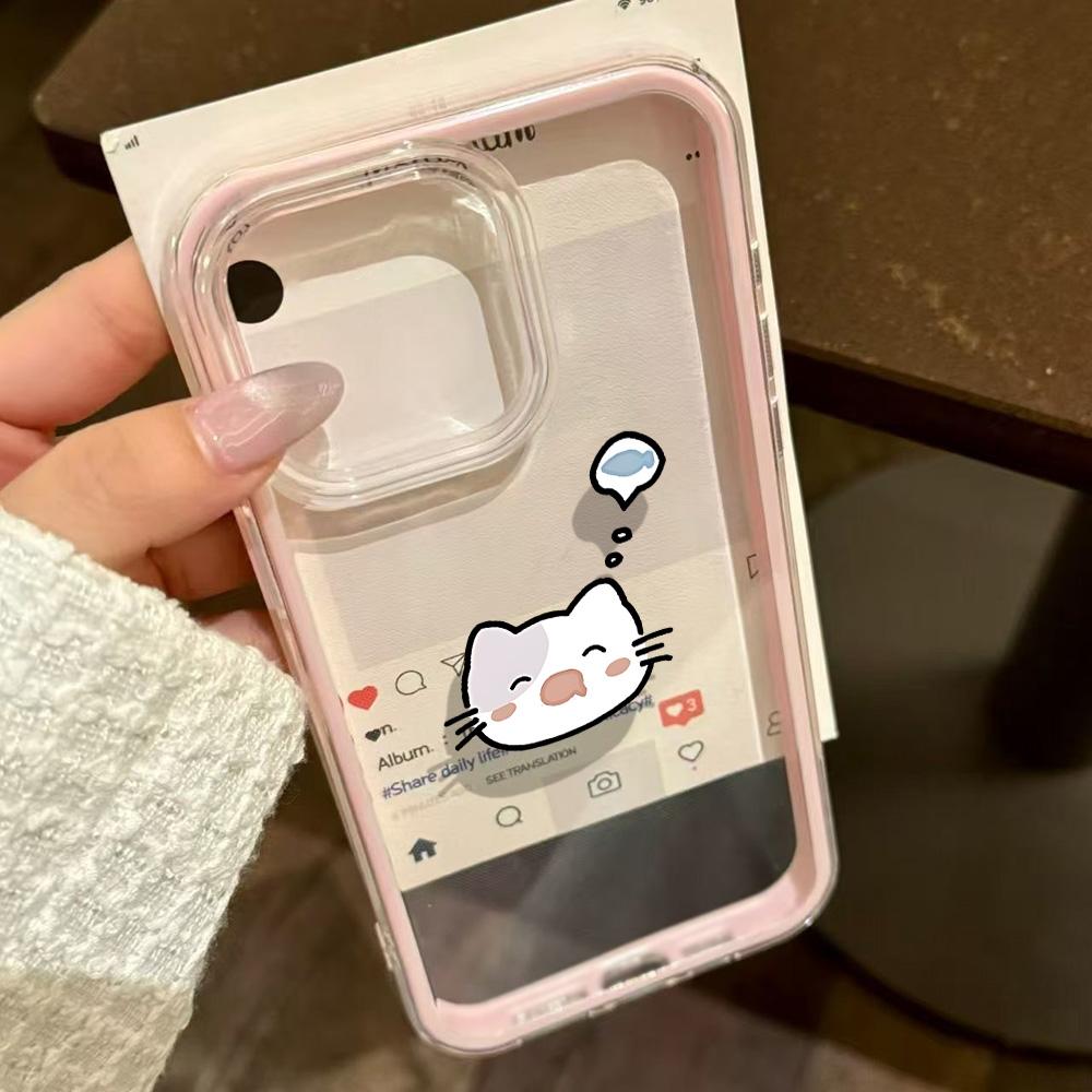 Расписной чехол для телефона для iPhone 17 11 12 13 14 15 16 iPhone 17 12 13 14 15 16 Pro 17 12 13 14 15 16 Pro Max Высококачественный расписной милый чехол для телефона с животными