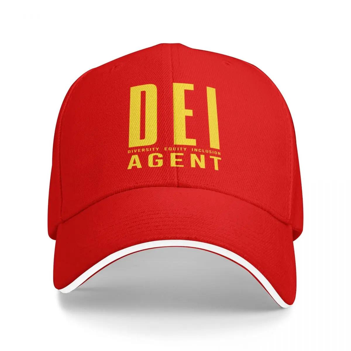 

DEI Agent Baseball Cap Golf Hat Rave funny hat Hats Woman Men s