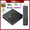 X98 Plus Smart TV Box Android 11 Amlogic S905W2 AV1 4K BT 4GB 32GB 64GB 2,4G & 5,8G Wifi Youtube Media Player Set top box 2GB 16GB