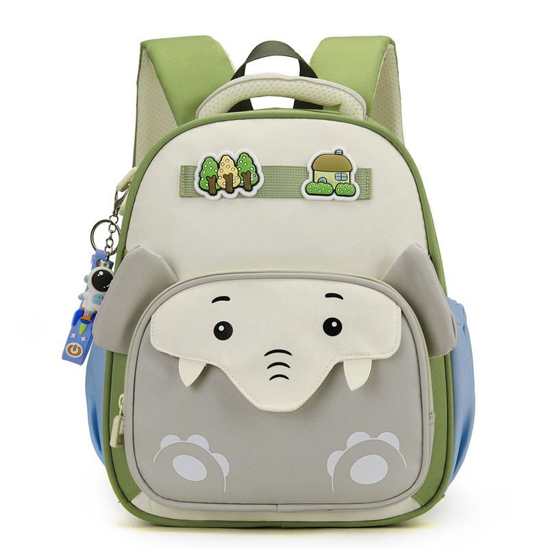 Children School Backpack With Animal Pattern For Kindergarten And Primary School Students