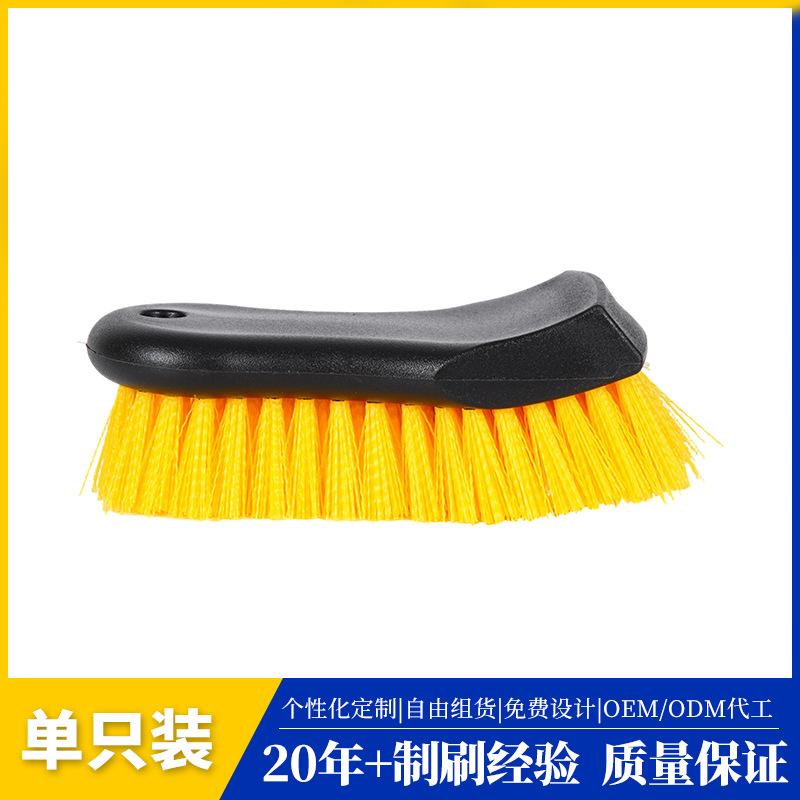 Car Interior Cleaning Brush Multi Purpose Tool For Leather Seat Tire Cleaning