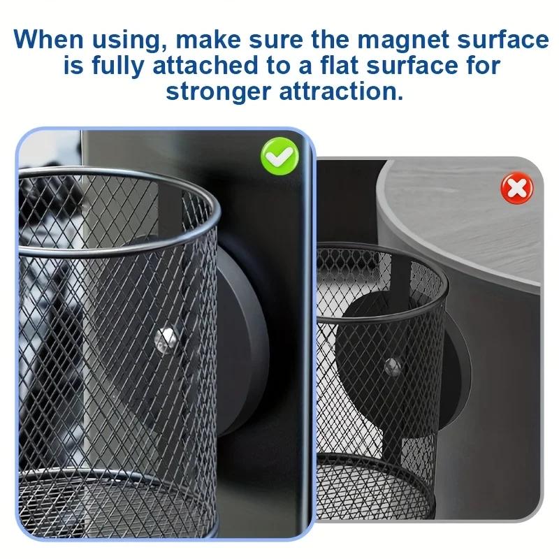 1 Balení Pevného Magnetického Držáku na Nápoje do Auta se Super Magnetem N38, Protiskluzový pro Vozidla, Vnitřní Průměr 8,38 cm