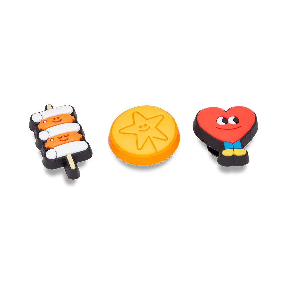 Crocs Gibbitz Love Street Food 3 Pack