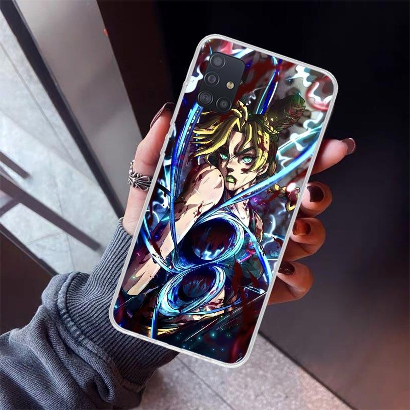 

JoJo s Bizarre Adventure Jolyne Cujoh Phone Case For Samsung Galaxy A52 A51 A50S A32 A22 A12 A02S A72 A71 A31 A70 A30S Note 20 U Samsung A22 4G