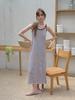 Elssibeui Stripe Sleeveless Knit Dress_Light Purple